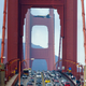 Illustration for article titled Incredible photo of an F-18 zooming through the Golden Gate bridge